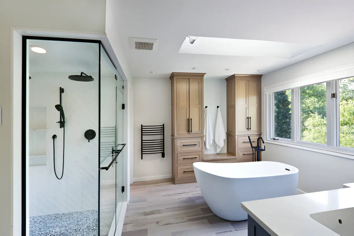 Bathroom renovation designed and built by expert General Contractor University Place